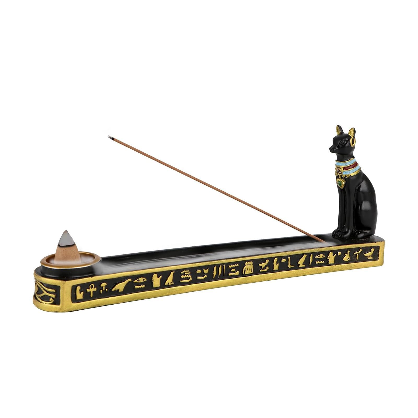 CAZSTYK Egyptian Incenses for Yoga Ashes Catcher Decor Incenses Tray for Stick