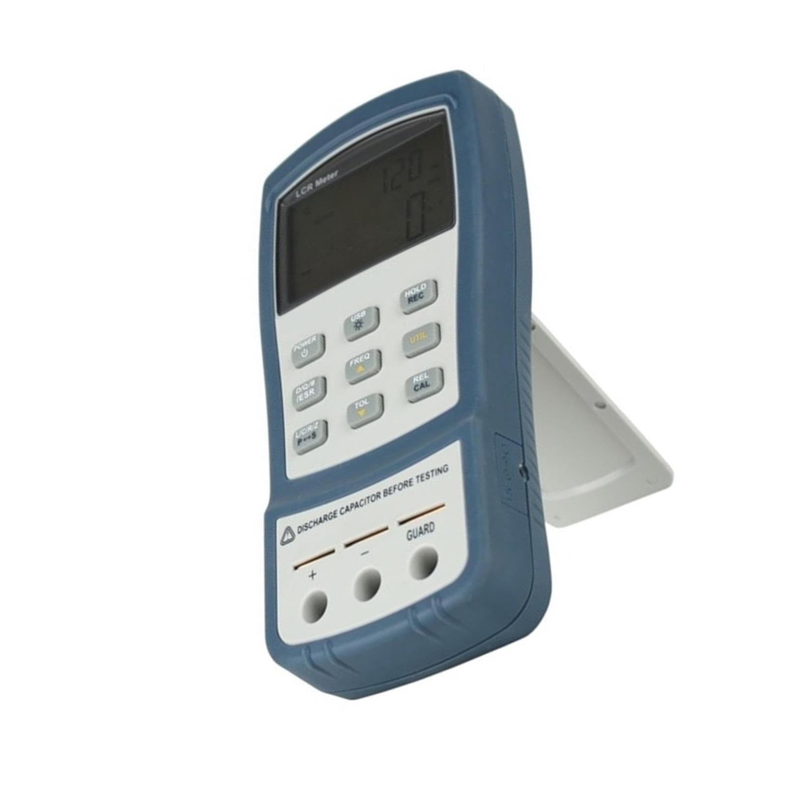 Probador de puente LCR digital portátil 878B 120 Hz-1 kHz