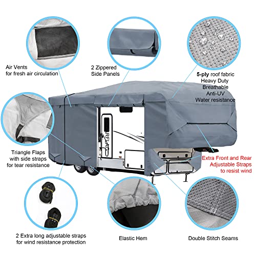 Gearflag 5RVC-C 5Th Wheel Rv Trailer Cover 5 Layers Top thumb #1