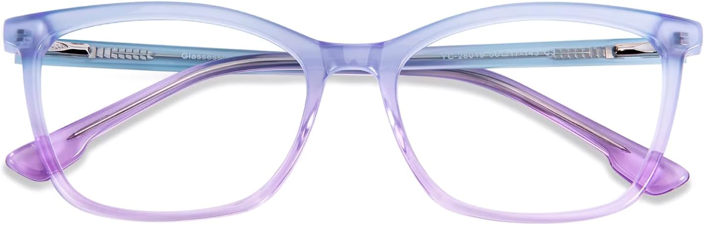 GUDVUE Blue Light Glasses, Computer/Gaming/TV/Phones Glasses for women, Anti Glare/UV400/Eye Strain