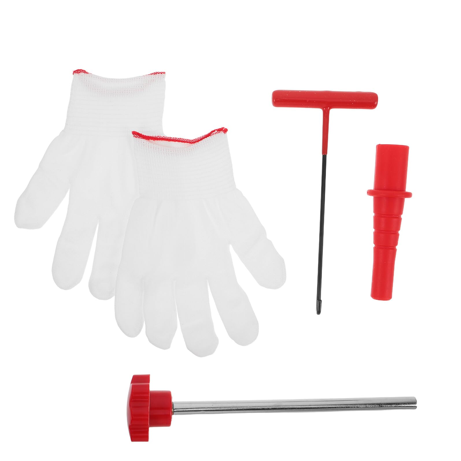 Strumento di Installazione Stelo Valvola Pneumatici Antiscivolo per Sostituzione Rapida e Riparazione Pneumatici Auto Moto Atv e Camion con Impugnatura Ergonomica Resistente