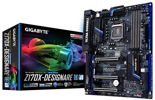 GIGABYTE LGA1151 Intel Z170 ATX Motherboard ATX DDR4 NA Motherboard (GA-Z170X-Designare)