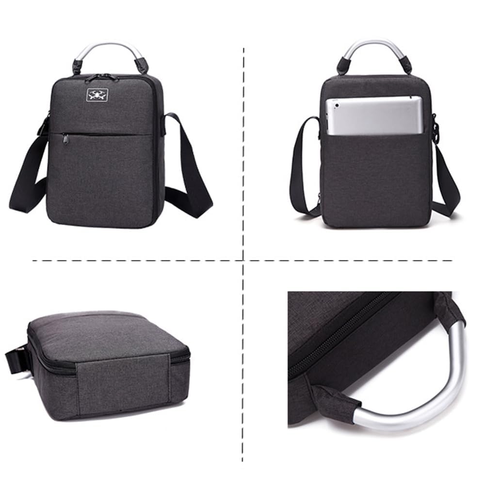 Borsa di immagazzinaggio per DJI Lito X1/Lito 1, custodia da trasporto portatile organizzatore da viaggio borsa a tracolla EVA custodia protettiva per Lito 1/X1 Drone RC-N3/RC 2 controller batterie