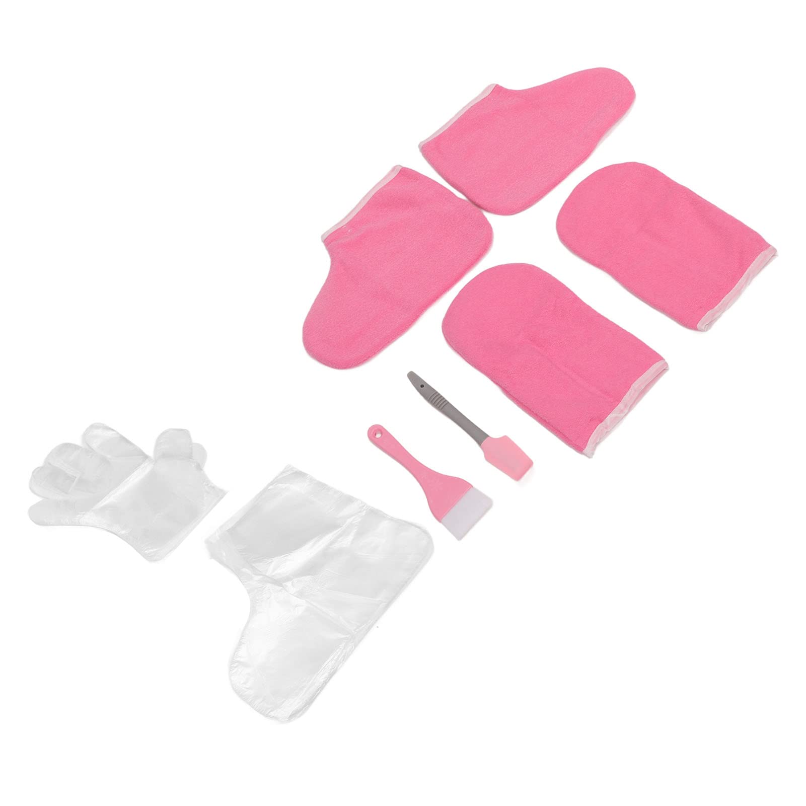 Gants de Paraffine pour Mains et Pieds – Flanelle Douce pour Maintenir la Cire au Chaud – Confort et Soins Optimaux – Usage Professionnel et Personnel
