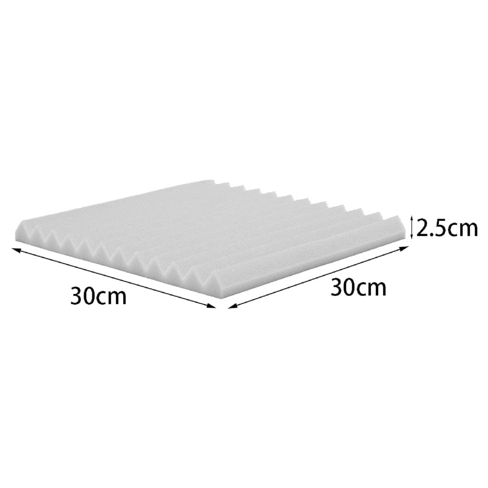 36 piezas de paneles de insonorización paneles de espuma acústica - 12 X 12 X 1 pulgadas, paneles de espuma para estudio KTV para tratamiento de insonorización de sonido, almohadillas de pintura