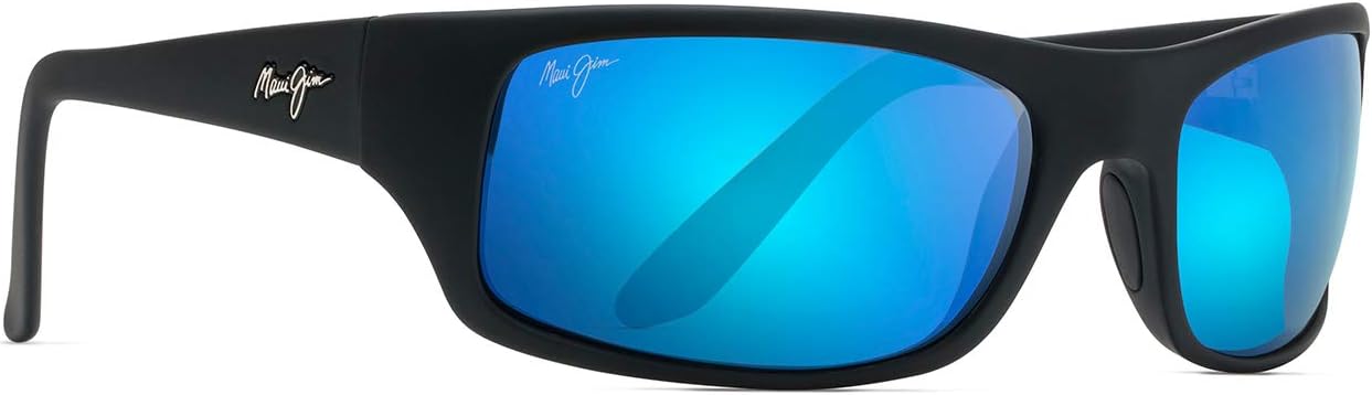 Maui Jim Polarized Men's and Women's Peahi Wrap Sunglasses - Image 2