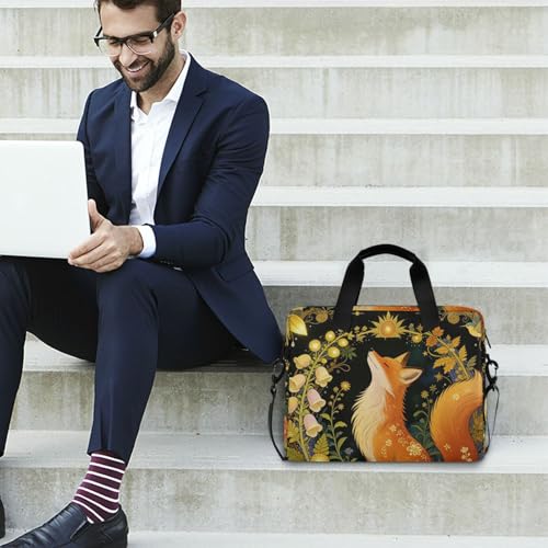 Funda para laptop 15.6 pulg con asas y correa miniatura 3