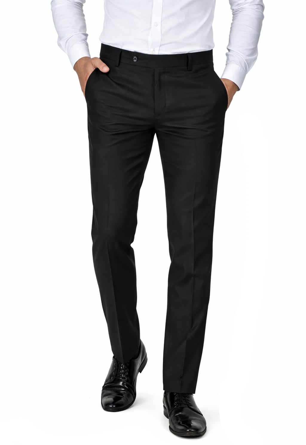 Formal Pants for Men Office Wear - Slim Fit Formal Trouser for Men, Boys, Gents Bottom Formal wear for Office Meeting, Party, Gathering, Wedding-picture-32
