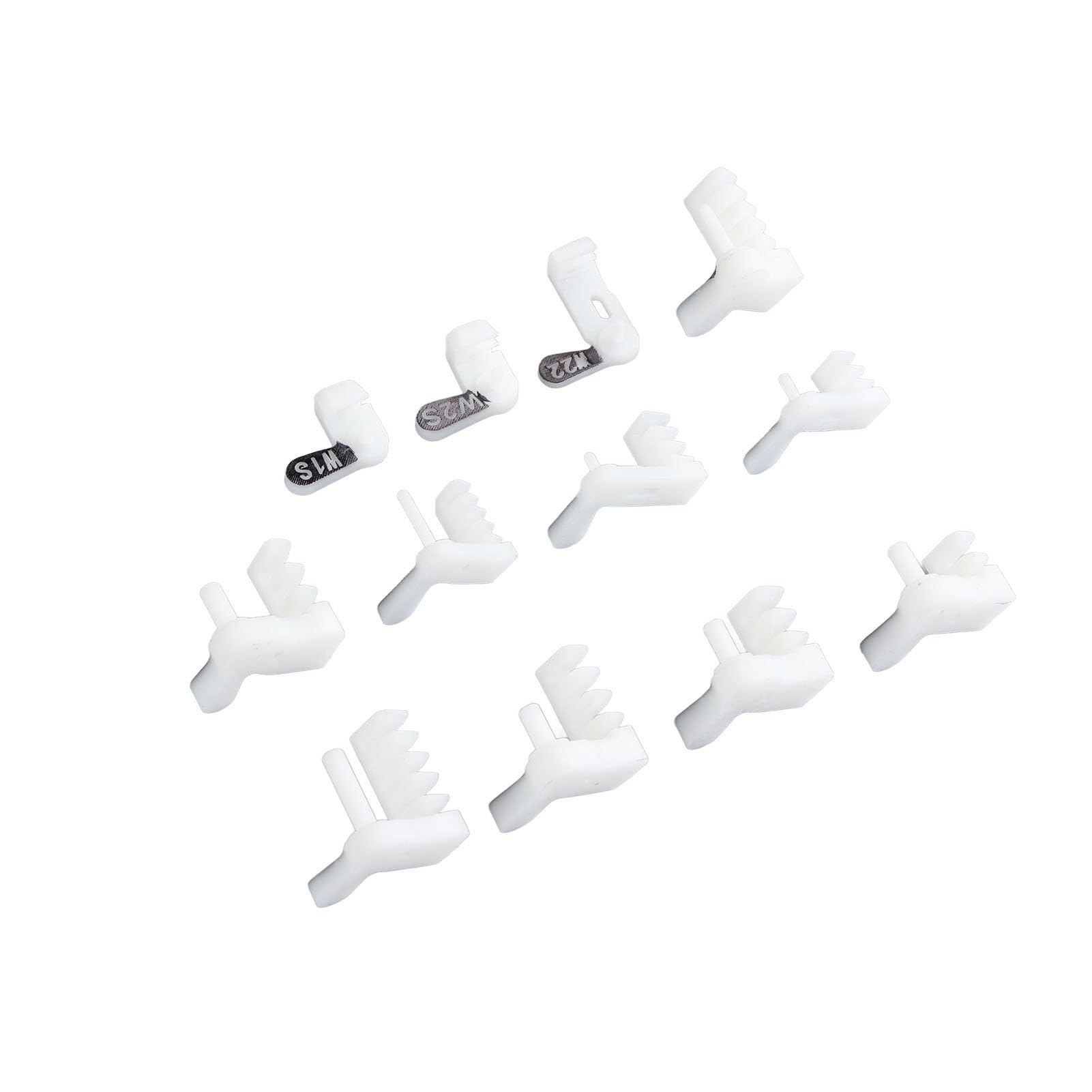 12 Pezzi Kit per Utensili per la Ricambio per la Ricambio del Disco Rigido ABS Premium per Il Recupero e la Riparazione dei Dati, con pettini a Testa Magnetica e Chiodi fissi,