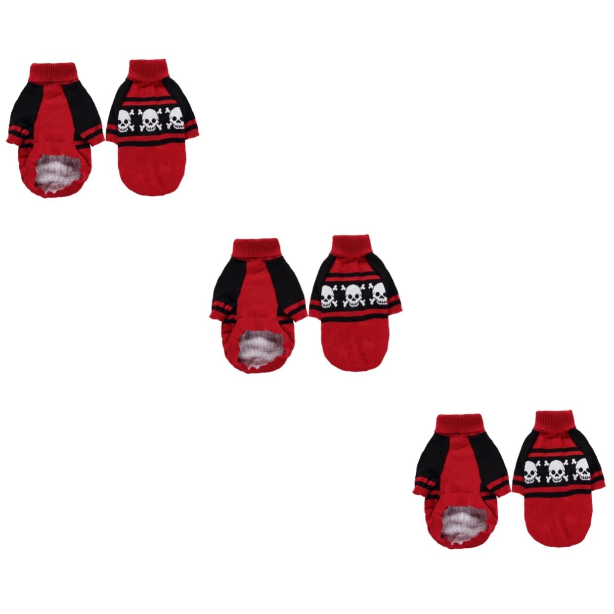 Housoutil 3 Pz maglione per cuccioli vestiti per animali domestici costume da cane angelo kit per cuccioli abito costumi da zucca per cani costumi per cani Orsacchiotto capi di abbigliamento