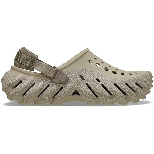 Crocs Men's Echo Crackle Slate Grey Clogs
