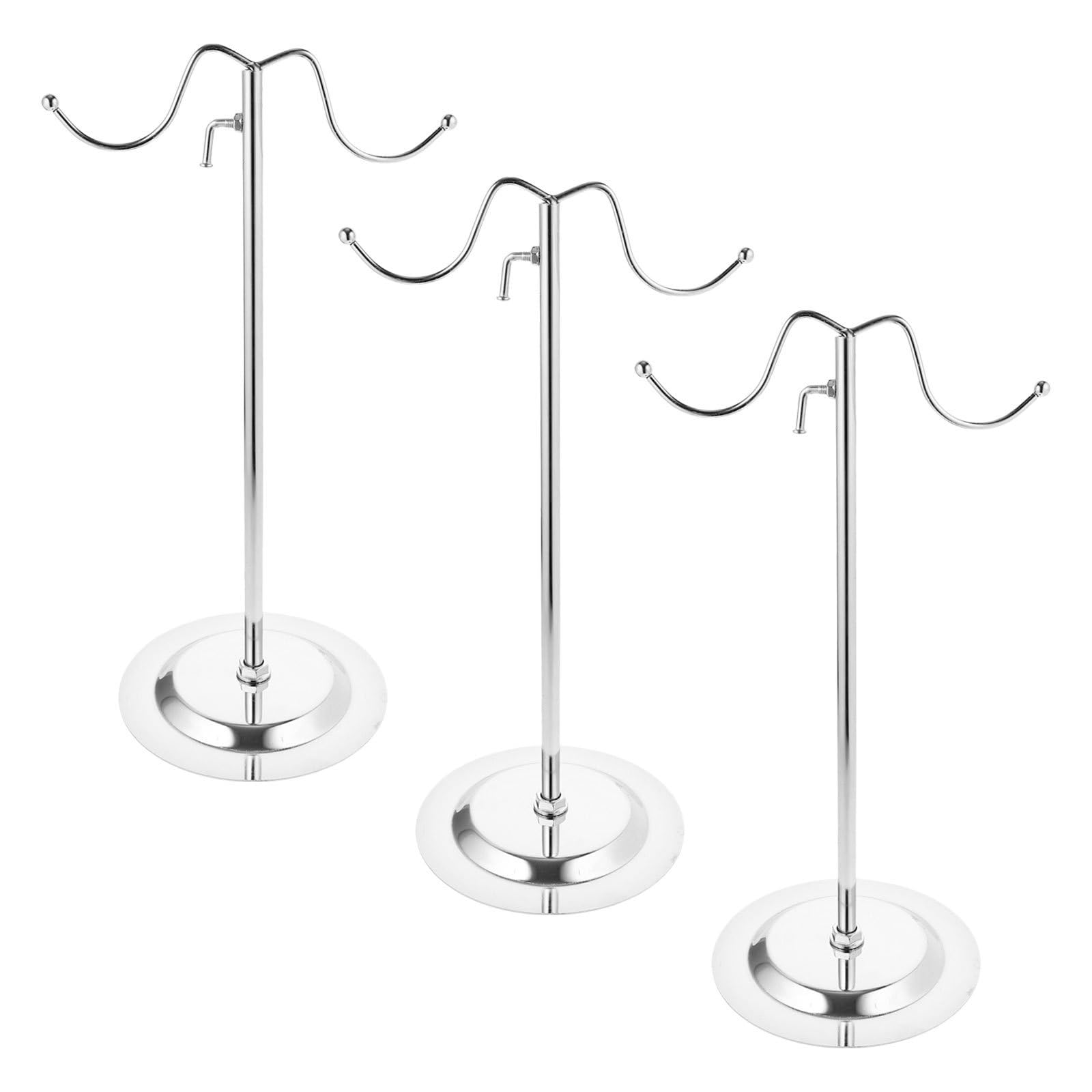Porte-serviettes pour salle de bain et présentation à table SHINEOFI argent
