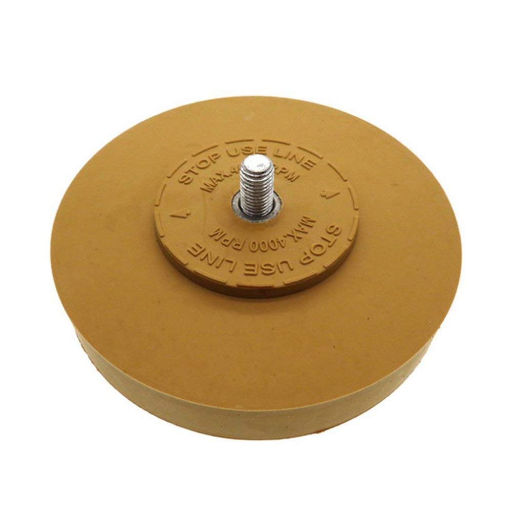 Buy 3Inch Car Pneumatic Degumming Plate Paint Removal Rubber Wheel