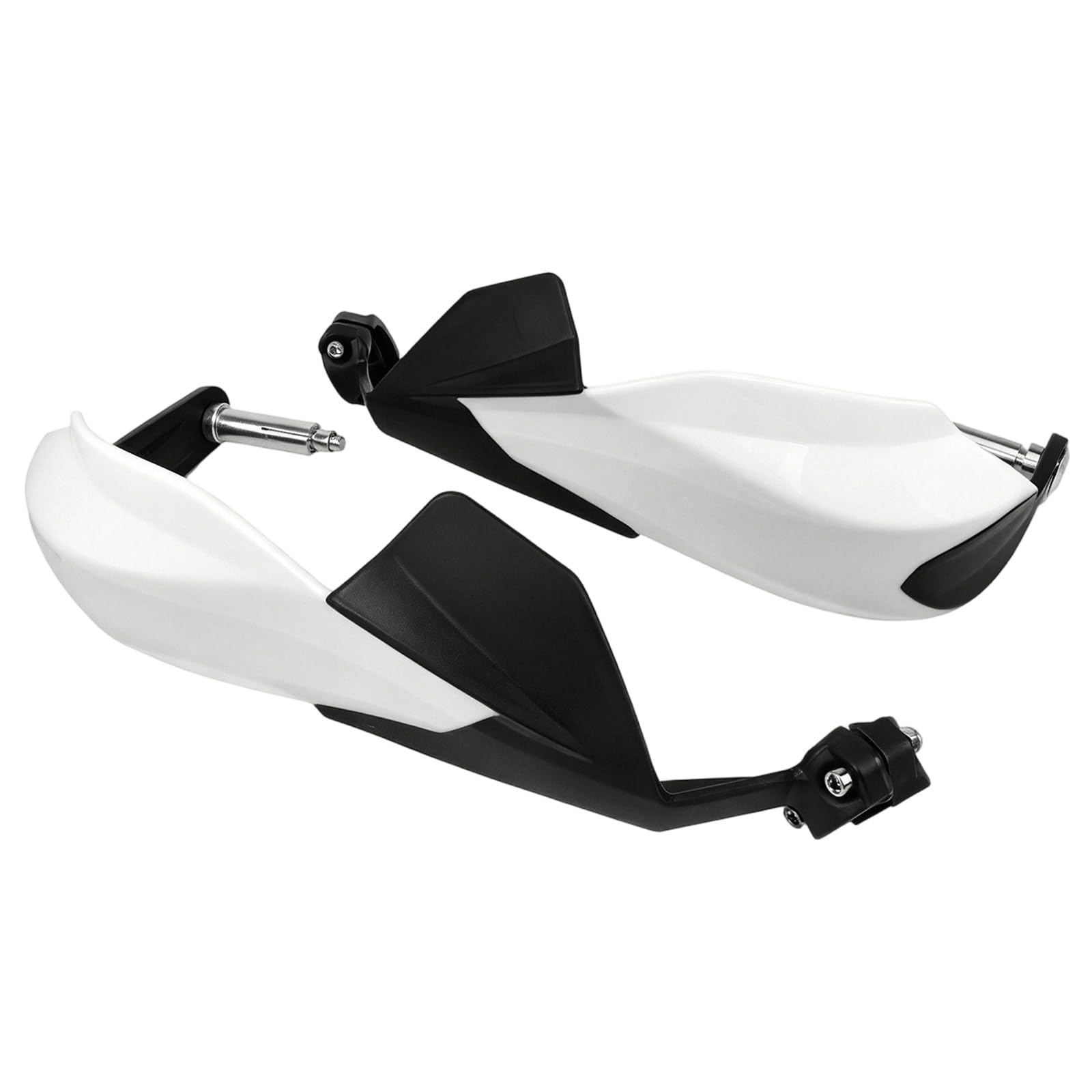 WGDYRP Motorcycle Handlebar Hand Guards With Wind Deflector For Off Road Riding And Defense