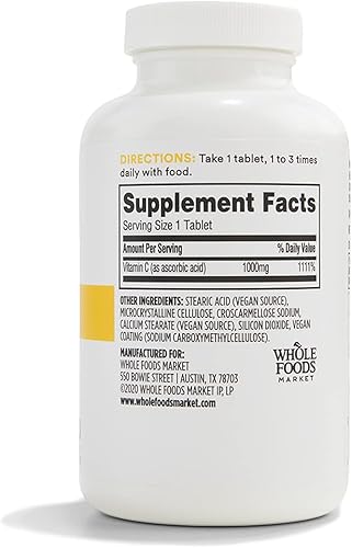 Miniatura 2 de 365 Valor diario Vitamina C 1000 miligramos 250 ct