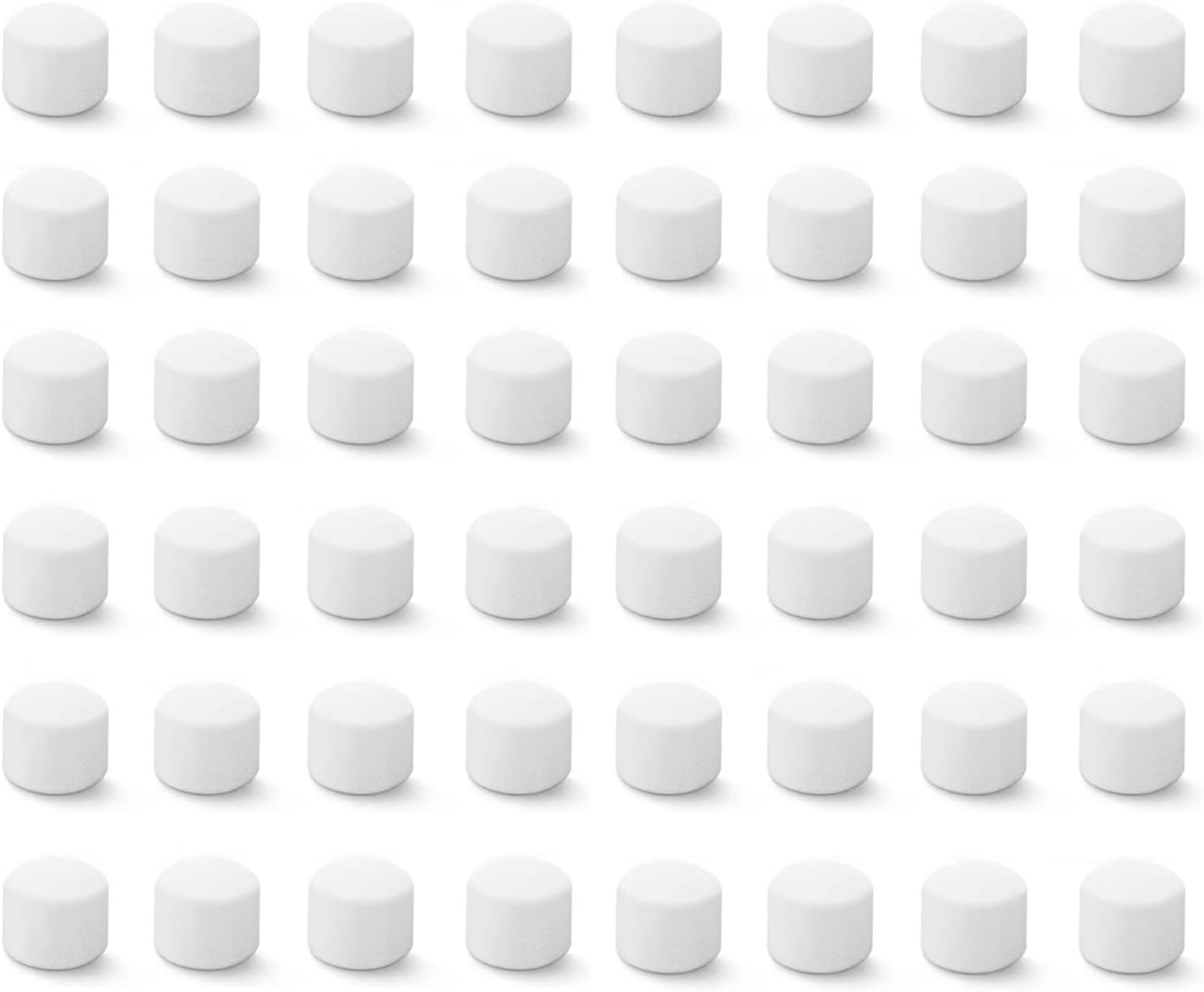 48 Nebulizer Filter Replacement Air Filter Sponge Compressor System Accessories-White