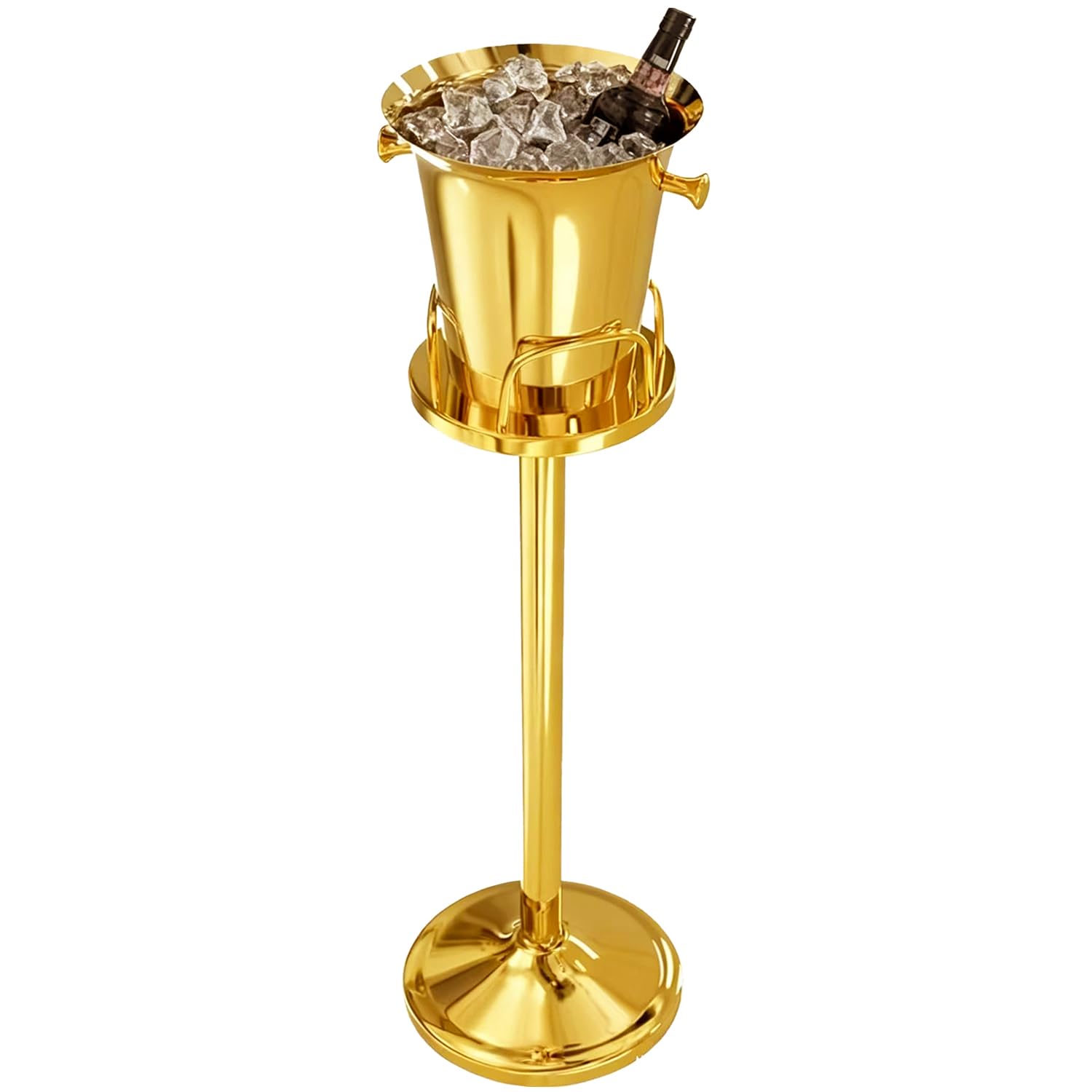 Amazon.com: Ice Bucket with Stand Champagne Ice Bucket for Party