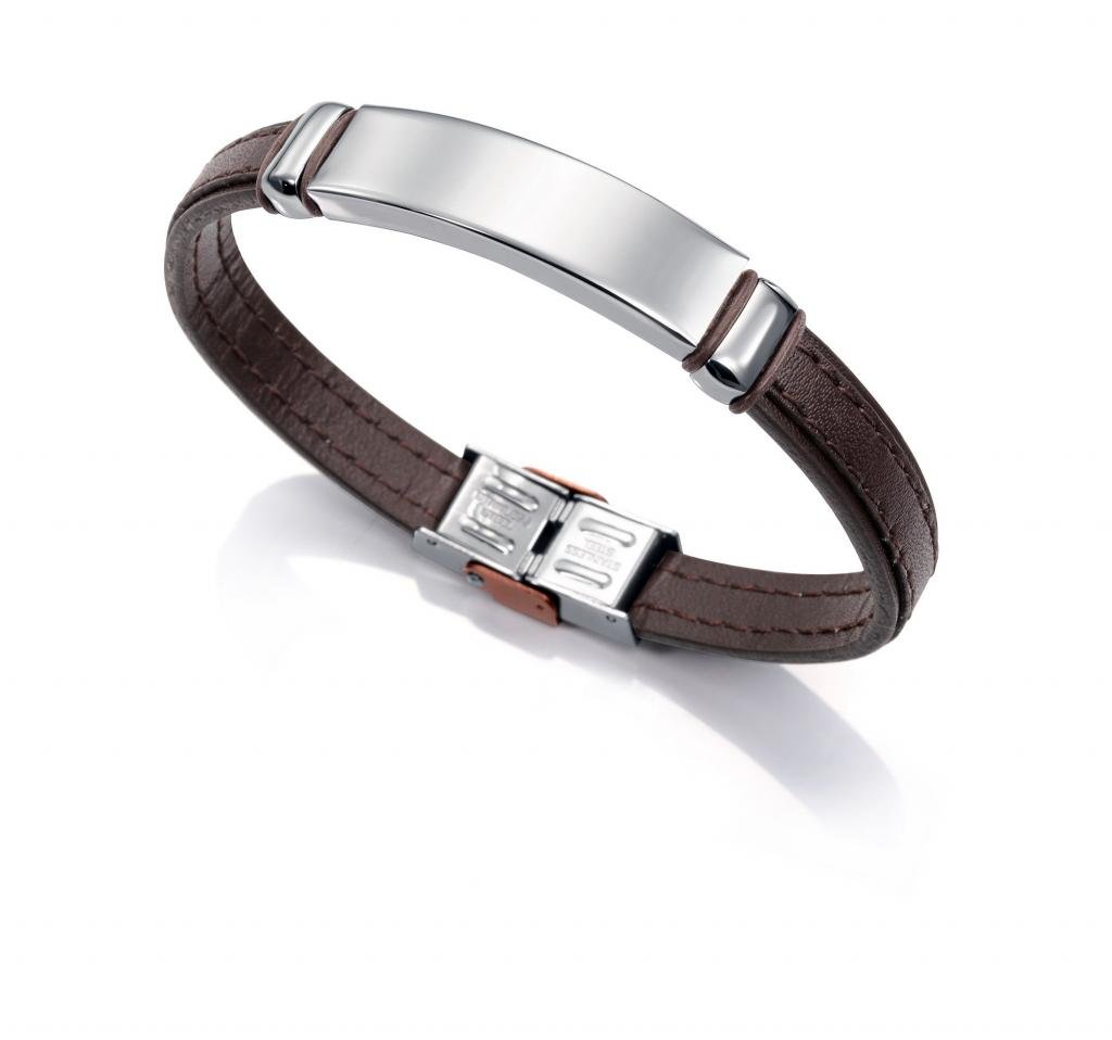 Viceroy Pulsera Acero Hombre Marron