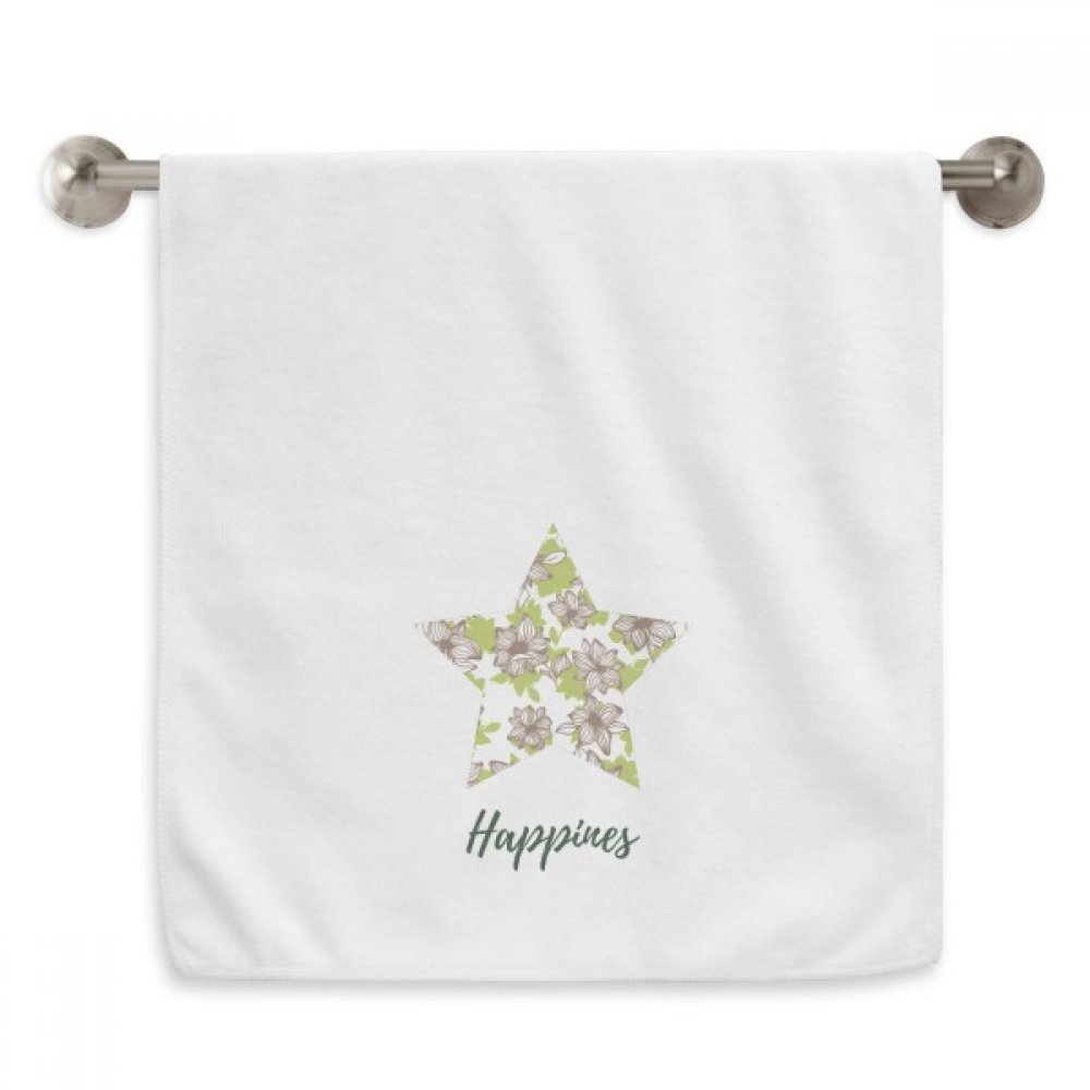 Serviette fleur de diadème douce pour peau sensible débarbouillette 13x29