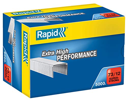 RAPID 24890800 - Caja 5000 grapas 73/12 mm Super Strong galvanizada
