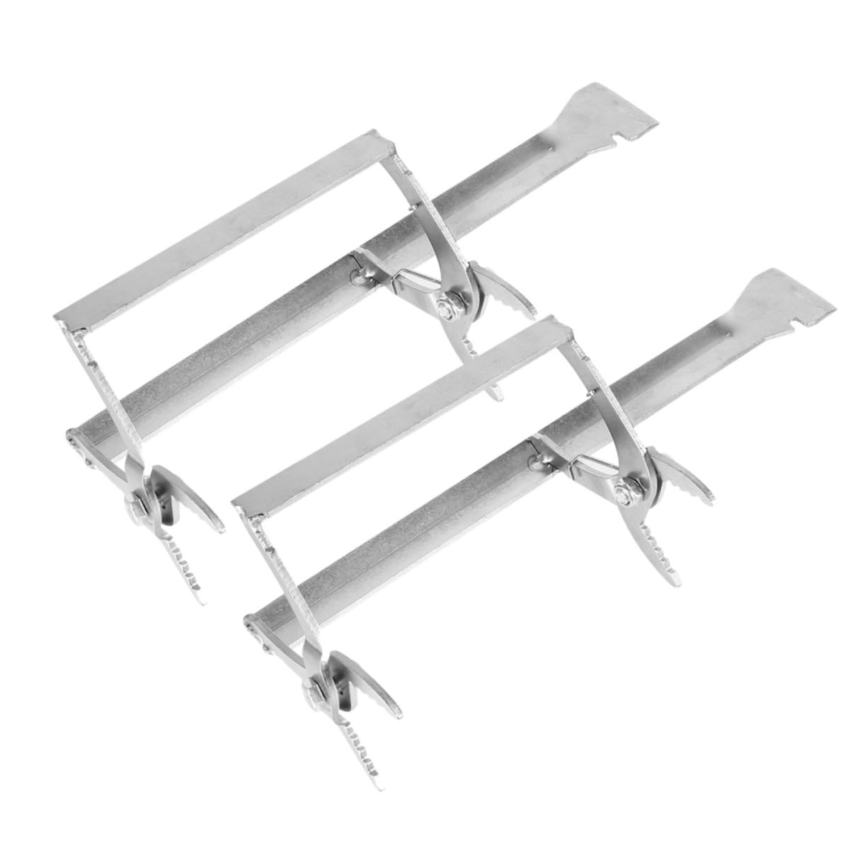 INOOMP 2 Pezzi Pinza Telai con Raschietto Integrata Strumento Ergonomico per Apicoltura Professionale e Hobbistica Pulizia e Facile