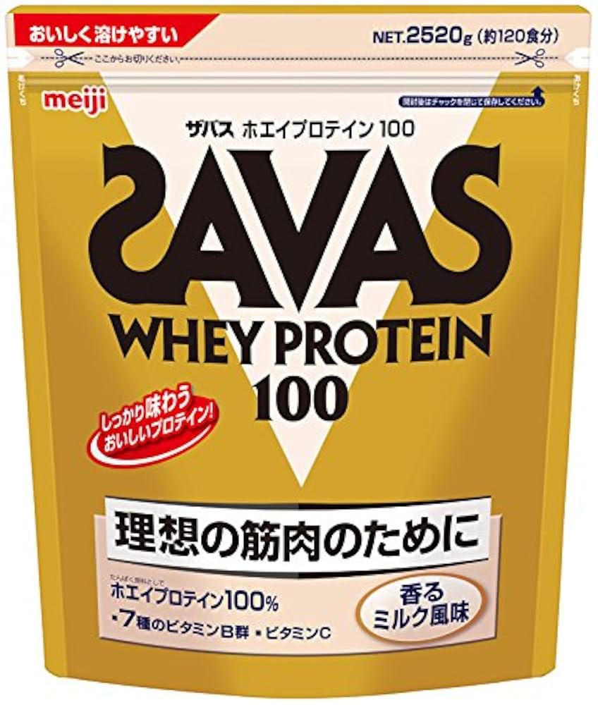 Amazon.co.jp: 【特大】明治 ザバス ホエイプロテイン100 香る