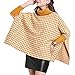 YATBzz Femmes tricoté Pull-oculaire Automne Hiver châle châle moqueur Pull Turtleneck Pull Manteau Femmes Tops Caps Cape châle (Color : Yellow, Size : One Size)
