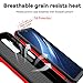 SunStory Phone Case for Samsung Galaxy A25 5G Case with HD Screen Protector & Slide Camera Cover & Kickstand, [Military-Grade] Phone Case for Galaxy A25 5G (Red)