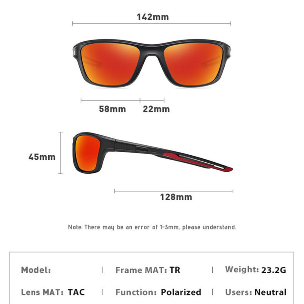 Stylowe okulary przeciwsłoneczne do jazdy na rowerze na świeżym powietrzu z 2025 roku dla mężczyzn i kobiet z oprawkami TR i soczewkami polaryzacyjnymi TAC, zapewniające wiatroszczelne okulary prz