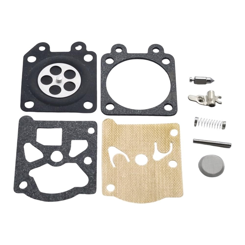 Kit de réparation carburateur pour tronçonneuses 350 351 370 371 420 avec membranes et joints