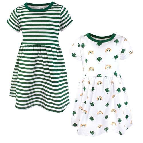 Hudson Baby Holiday Girls Cotton Dresses