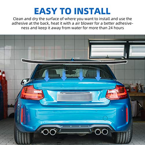 OUZHOU Spoiler Posteriore per Auto, Spoiler