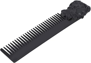 Pente de liga de zinco, Pente de 0,2 espessura de retrato Gravação estereoscópica Pente de liga de zinco para barba Previne a estática para a vida diária