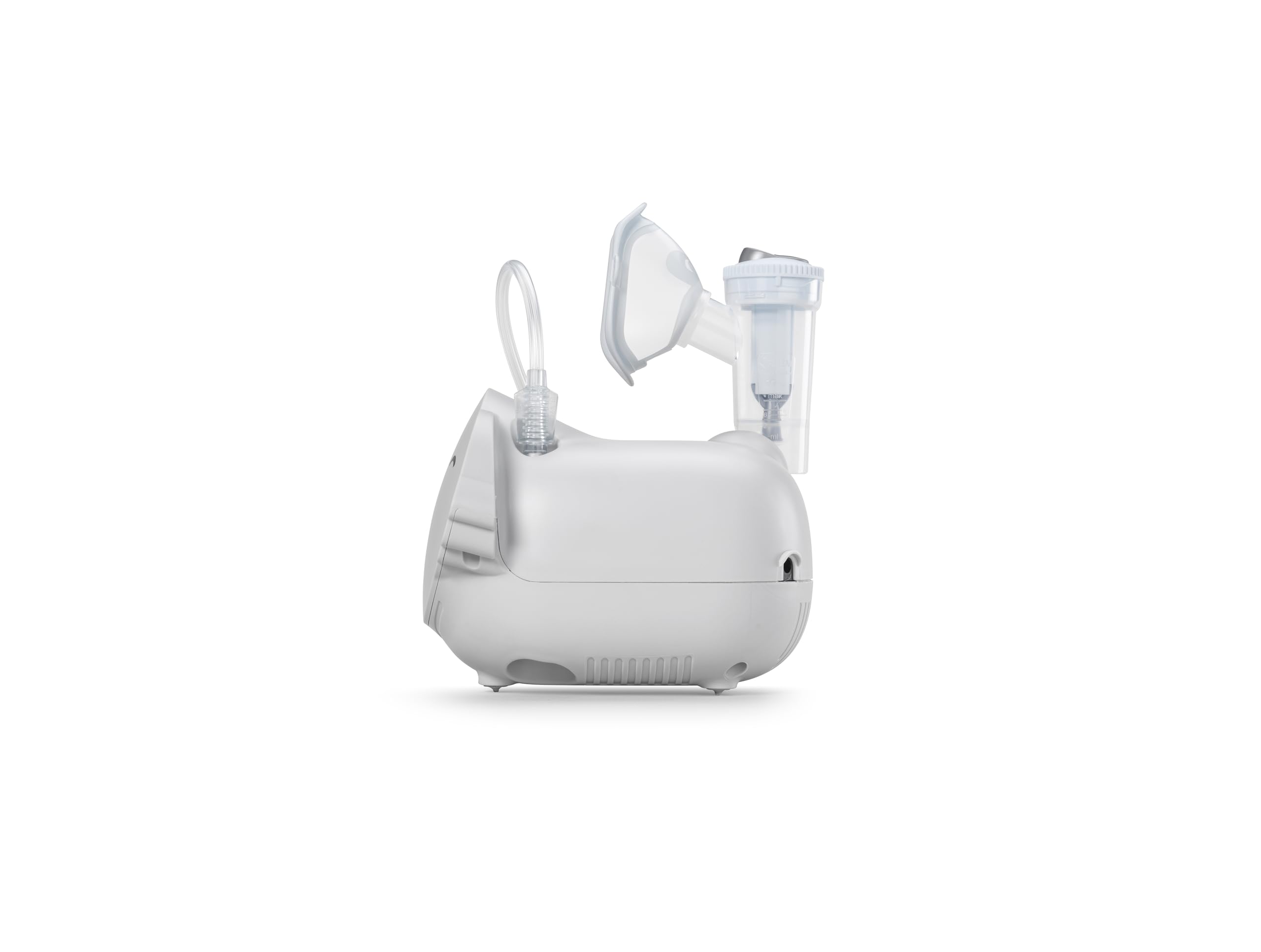 Flaem, Koala, Aerosol Rápido, Efectivo y Divertido, Máquina Nebulizadora para Adultos y Niños Certificada, con Ampolla de 2 Velocidades, Cómodas Mascarillas Soft Touch y Filtro de Aire, Made in Italy