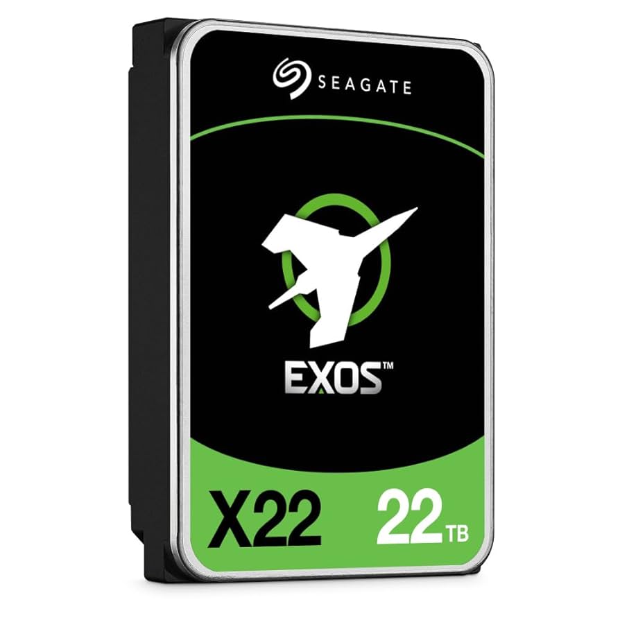 NAS向けHDD 22TB Seagate Exos X22 Amazon.com: Seagate Exos X22 22TB SATA 6Gb/s 7200RPM 3.5