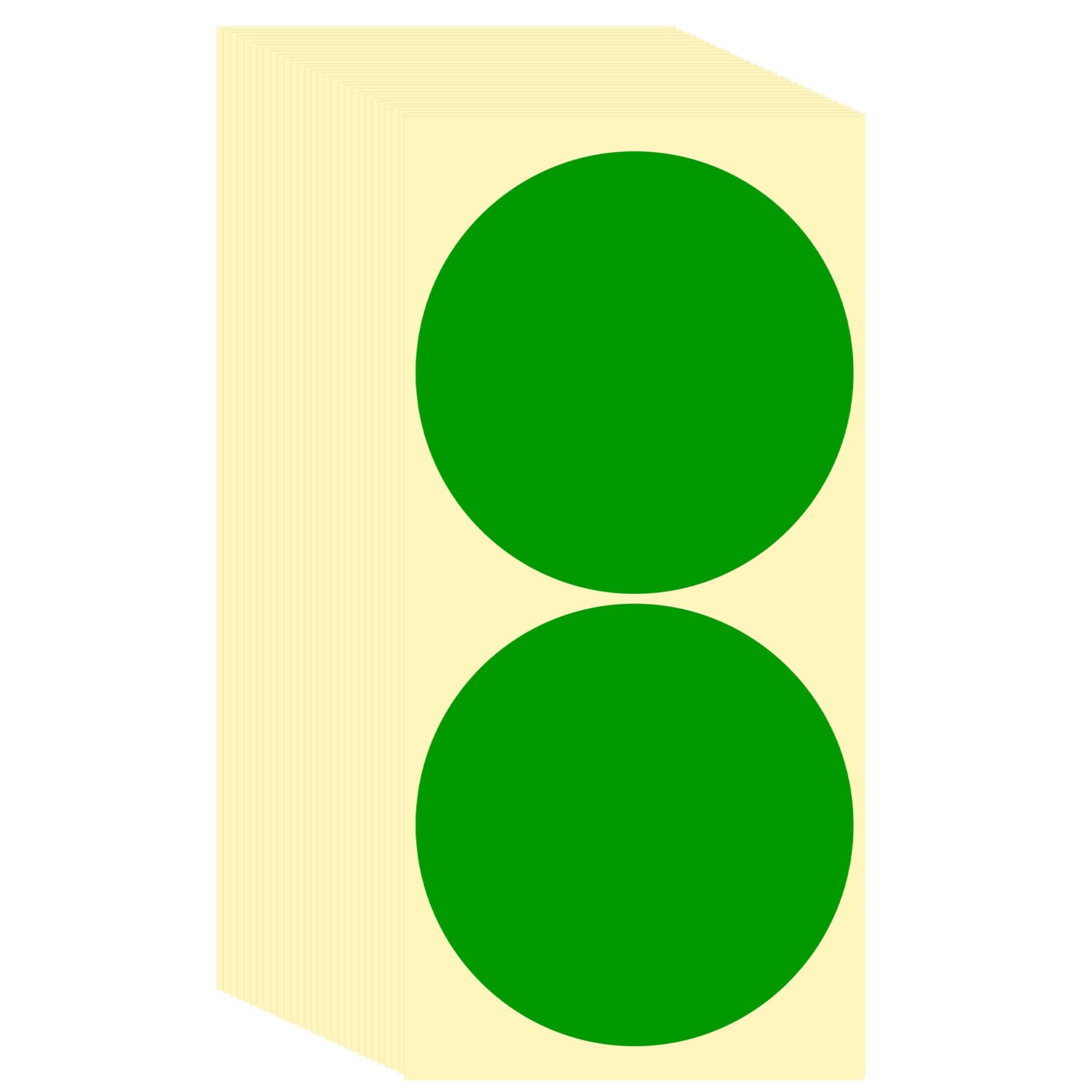 Étiquettes autocollantes à pois colorés PATIKIL 120 stickers ronds 102 mm décoration intérieur