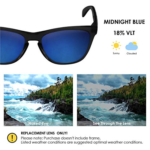 Image of BLAZERBUCK Anti-salt Polarized Replacement Lenses for Oakley Frogskins OO9013 Sunglass