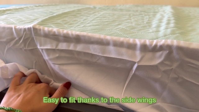 PimPam Factory Alese Jetable Adulte Imperméable Fabriqué dans l'UE - Protection Lit Incontinence - Protege Matelas Jetable (160 x 85 (Lot 2), avec Ailettes
