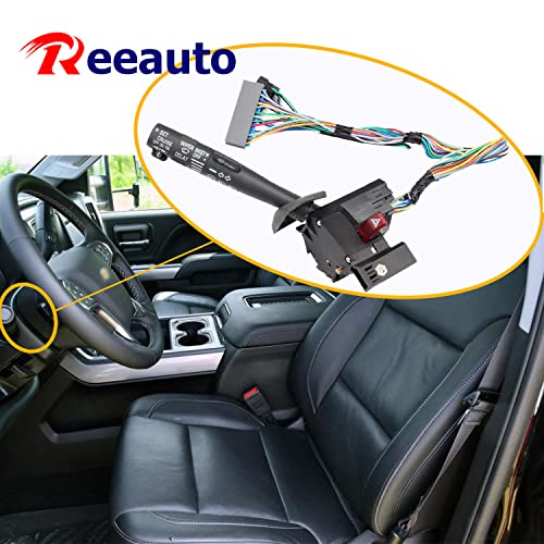 image for Reeauto Multi-Function Combination Turn Signal, Wiper, Washers, Hazard