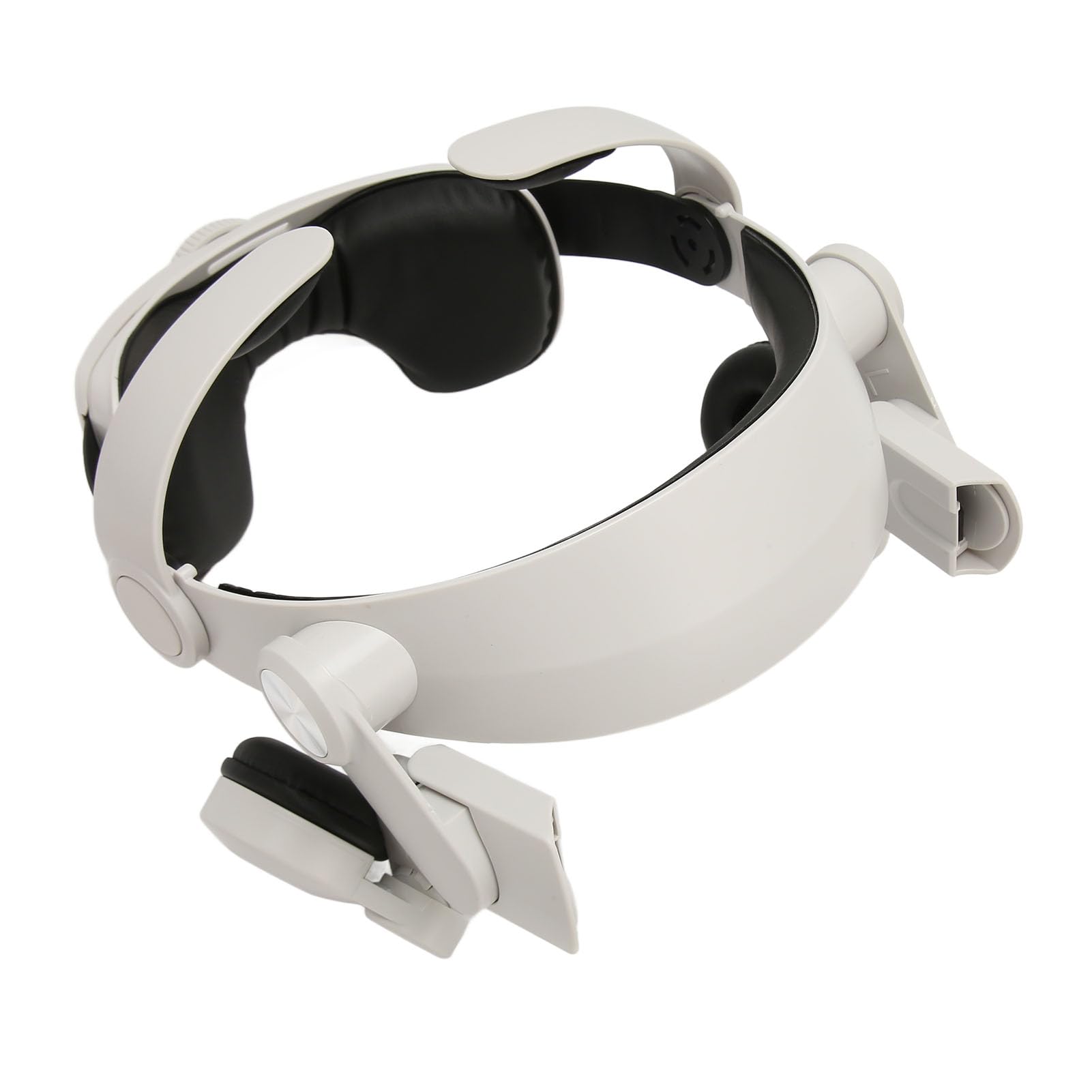 Durevole Kit Fascia per la Testa VR, Sostituzione del Visore VR con Esperienza di Ascolto Completa, Cerniera Regolabile per Accessori Quest 2