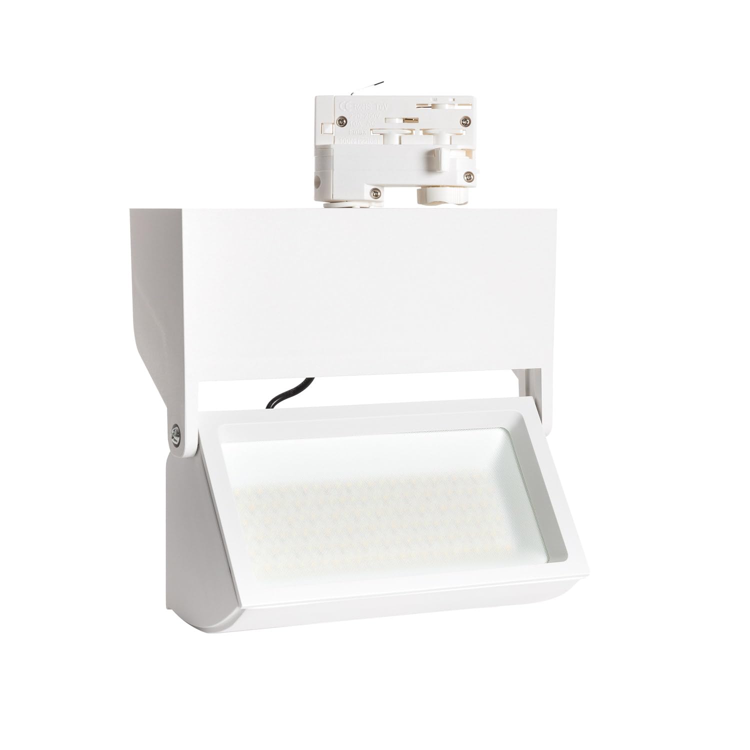 Spot LED sur Rail Triphasé 38W Piero CCT Sélectionnable 4000K - 5000K - 60