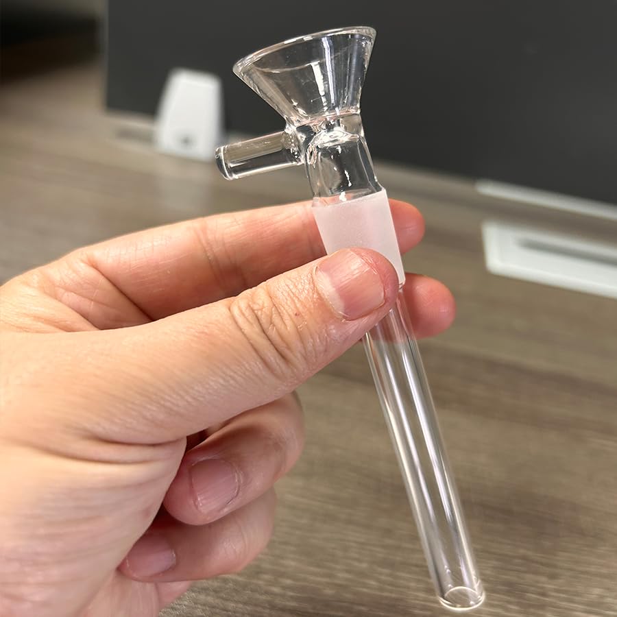 Smokezilla® Narghilè Recuperatore Di Melassa In Vetro SKULL | Cut 18.8 - Foto 10