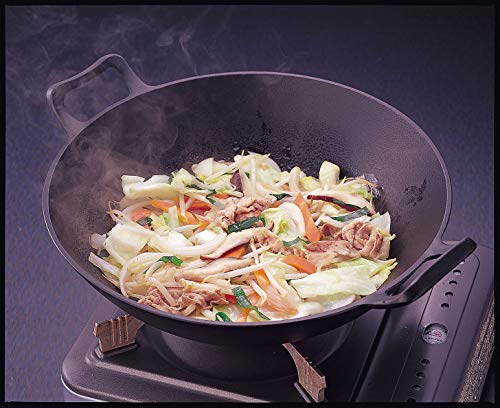 Wok Iwachu 21052 tipo profundo mediano negro miniatura 2