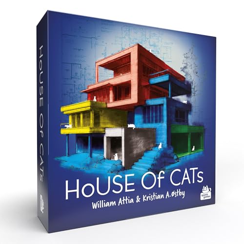 House of Cats juego de mesa roll and write 10+ años 1-6 jugadores miniatura 1