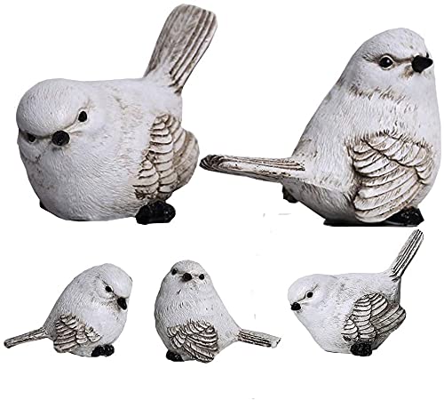 HANDIYA Skulptur Handwerkliche Vogel Statue Dekoration Harz Carving Nette...