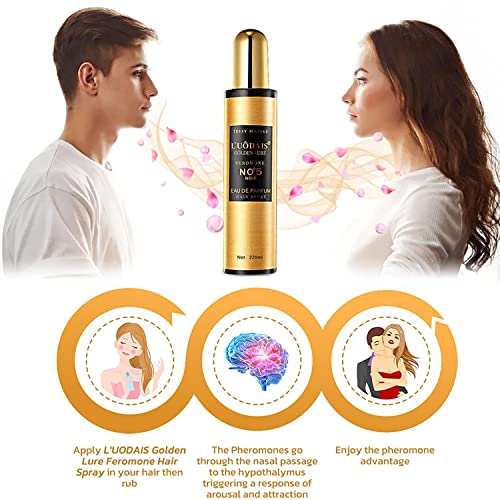 L'UODAIS Golden Lure Spray de Feromonas para Cabello miniatura 3