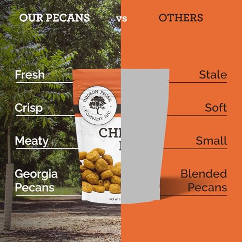 Image of HUDSON PECAN COMPANY Cheddar Pecan Bites Rich Sharp Cheddar w /Pecan Pieces