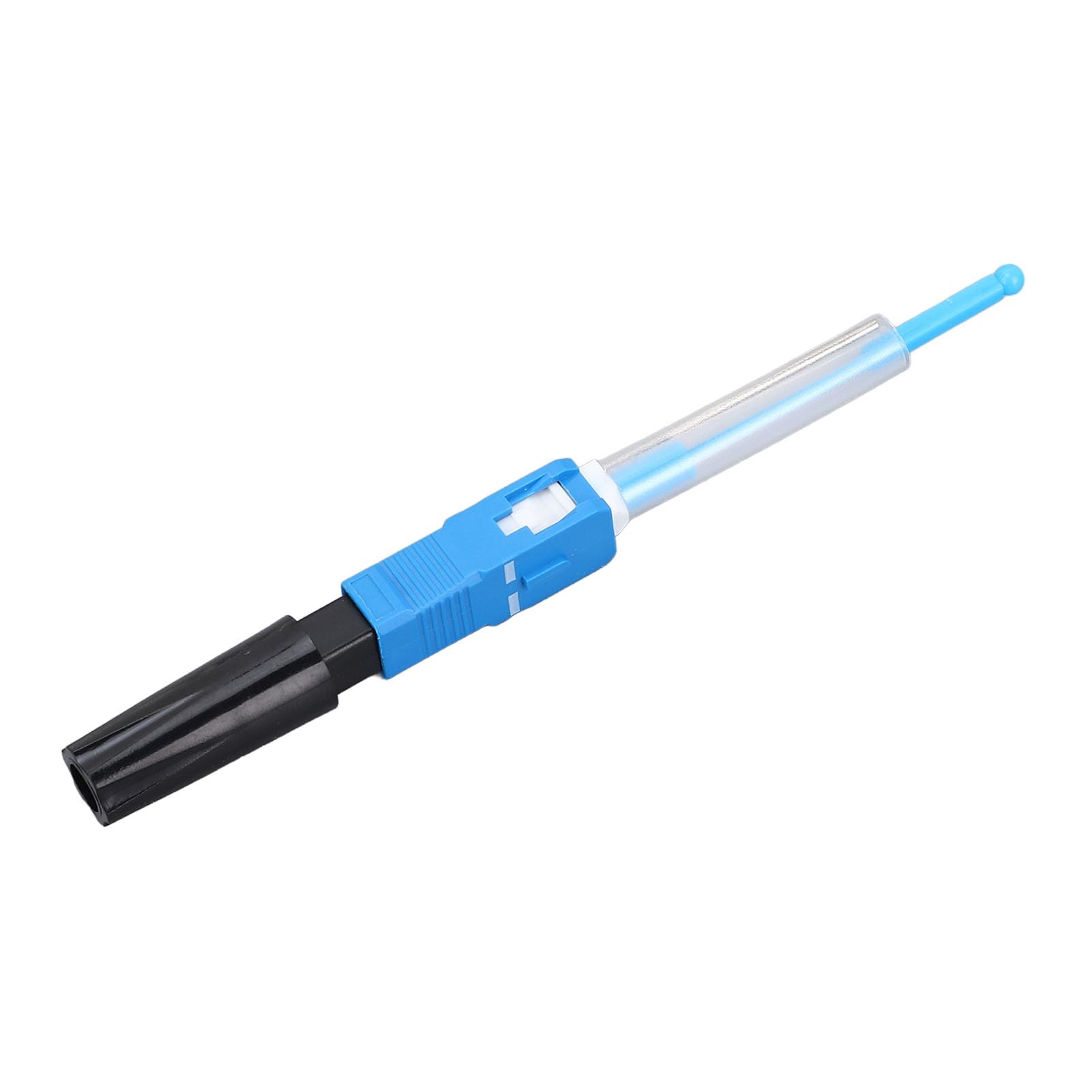 Connecteur de Chaude SC UPC, Connecteur de Fibre Optique 20pcs SC UPC Connecteur Rapide en Fibre de Fibre Monomodique Hot Melt avec Couvercle de Poussière Portable, Biconique