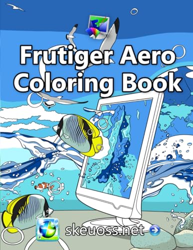 Frutiger Aero Coloring Book: 40+ High-Quality Pages of 2000s Aest...