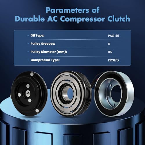Image of ECCPP AC Compressor Clutch Kit for Nissan NV200 L4 2.0L 2013-2021
